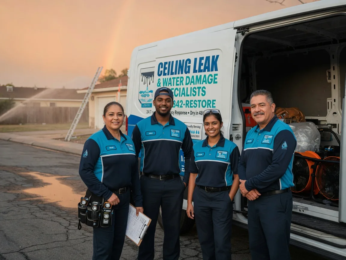 Ceiling Leak Cleanup company in Quaker Hill, CT