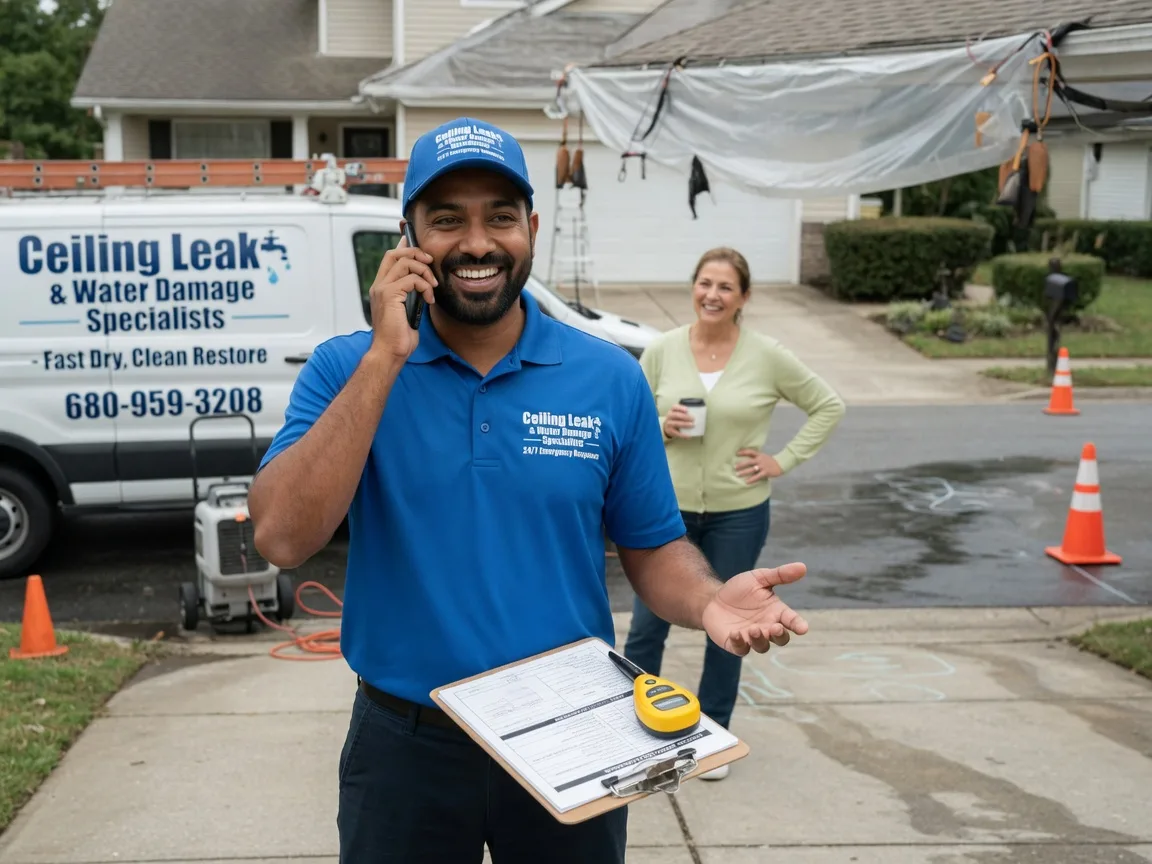 Ceiling Leak Cleanup Quaker Hill, CT FAQs